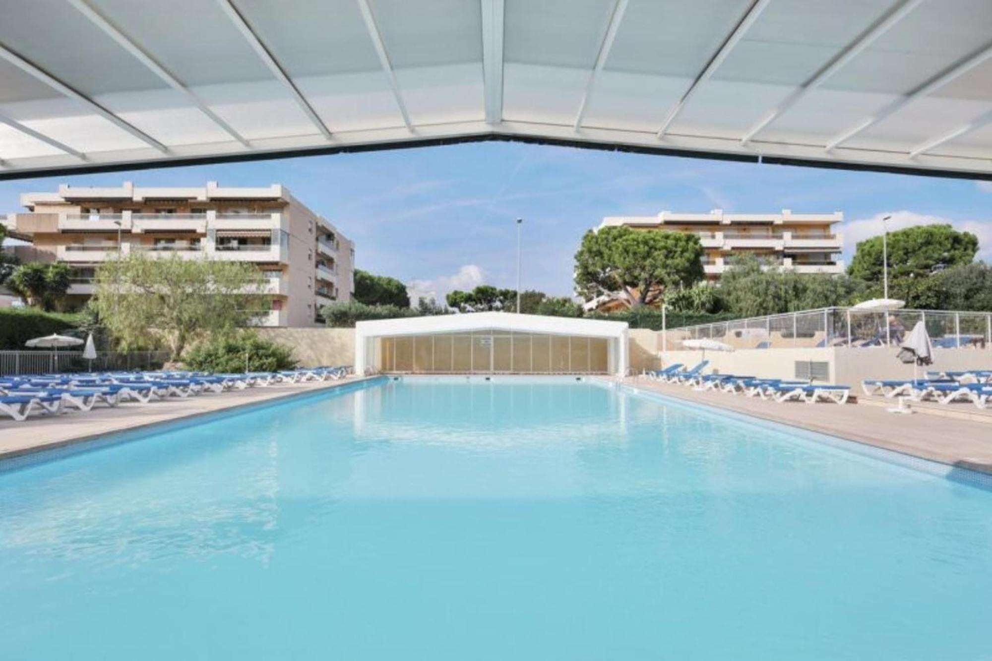 06U - Beautiful Studio In Residence - Swimming Pool And Tennis Court Saint-Laurent-du-Var Extérieur photo